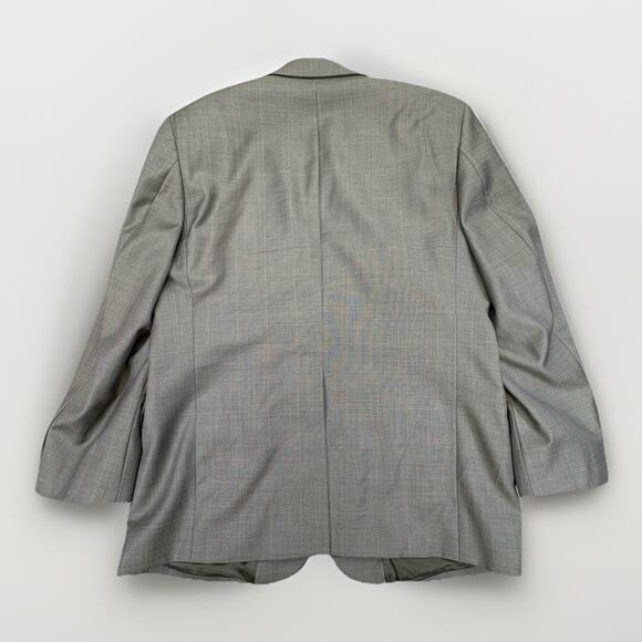 Men’s Brooks Brothers Pure New Wool Subtle Olive Blazer Jacket Lined Size 40S - Picture 2 of 10